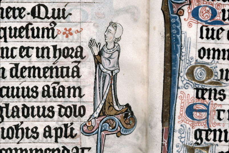 Heures à l'usage de Thérouanne - Couple priant saint François_4