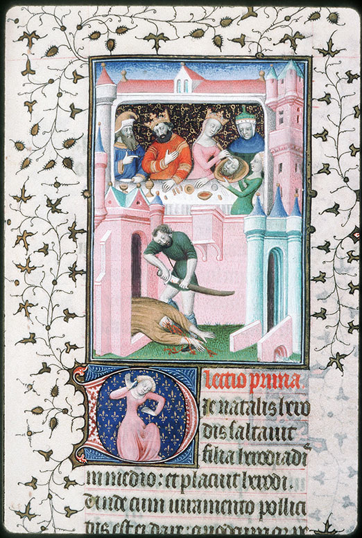 Bréviaire à l'usage de Paris - Danse de Salomé_1