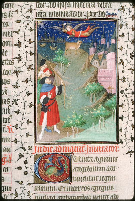 Bréviaire à l'usage de Paris - Apparition de saint Michel sur le mont Gargano