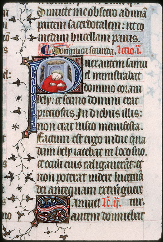 Bréviaire à l'usage de Paris - Vocation de Samuel