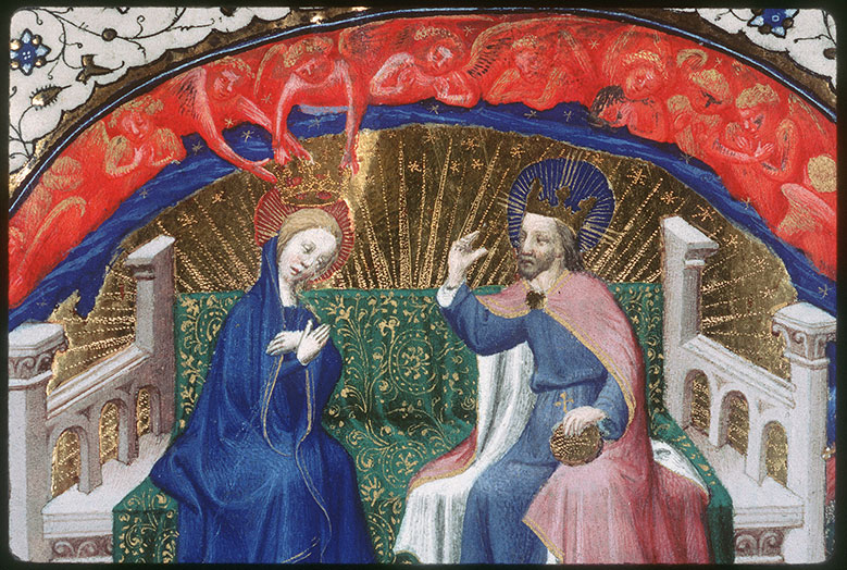 Bréviaire à l'usage de Paris - Paradis céleste et couronnement de la Vierge_2