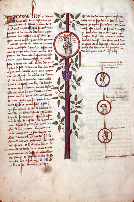 Généalogie des rois de France - Louis, fils aîné de Louis IX;Marguerite de Provence;Philippe III le Hardi;Saint Louis