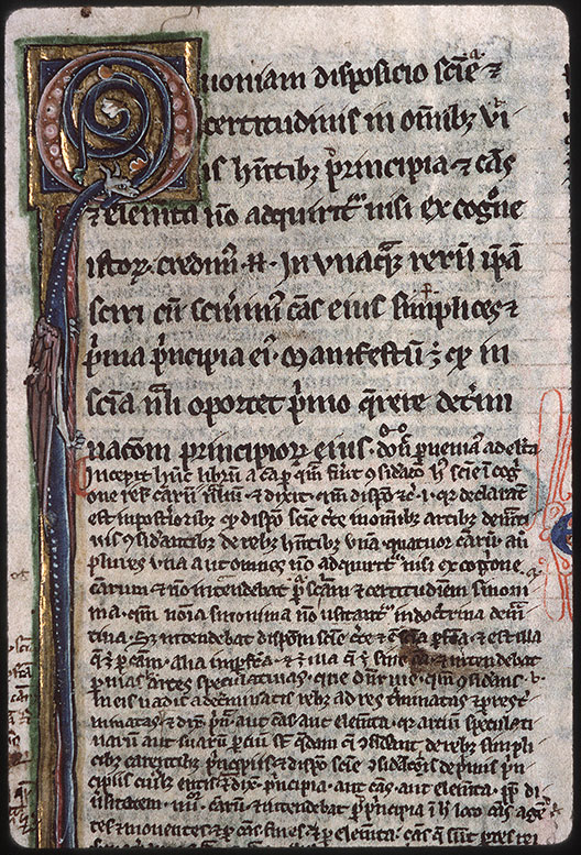 Physica - Initiale ornée