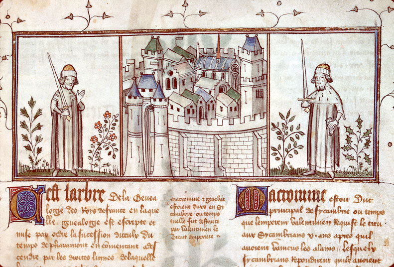 Généalogie des rois de France - Torcoth, Sicambrie et Francion