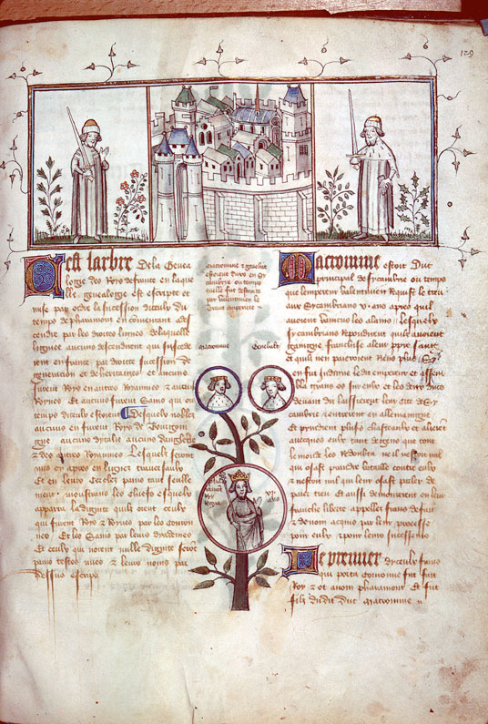 Généalogie des rois de France - Genebaud;Marcomir;Pharamond