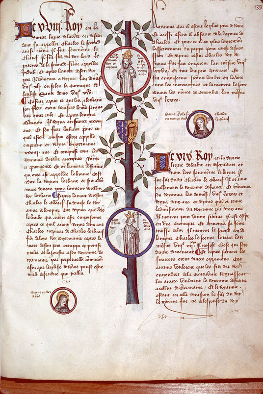 Généalogie des rois de France - Charles le Chauve;Louis II le Bègue;Saint Gilles