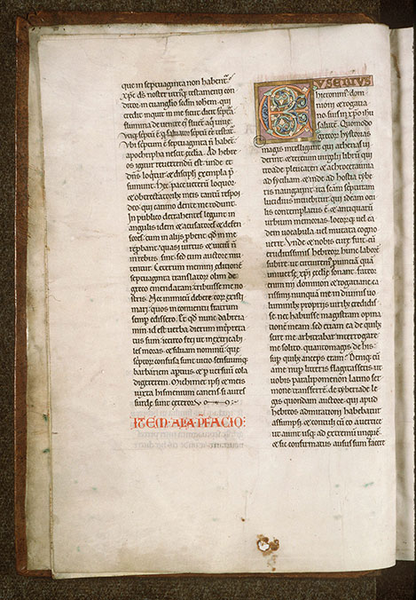 Bible - Initiale ornée_1