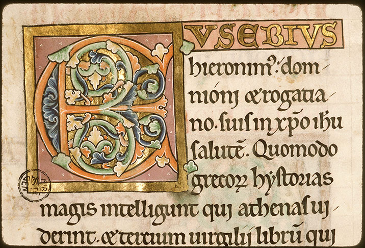 Bible - Initiale ornée