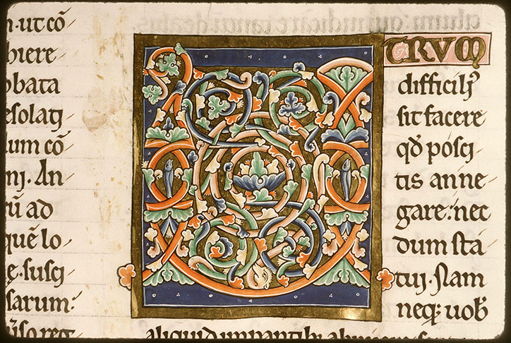 Bible - Initiale ornée