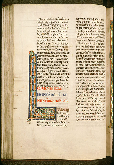 Bible - Initiale ornée_1