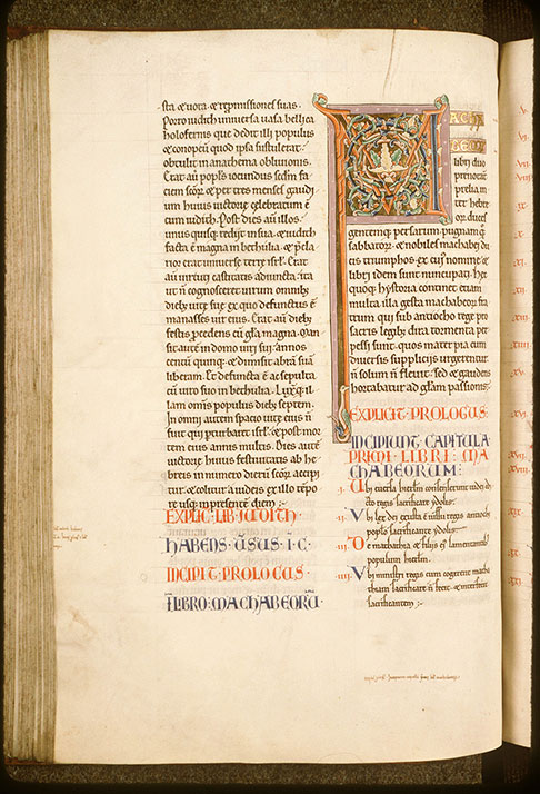 Bible - Initiale ornée_1