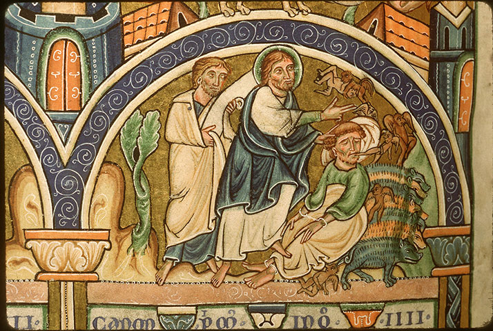Bible - Guérison du possédé de Gadara