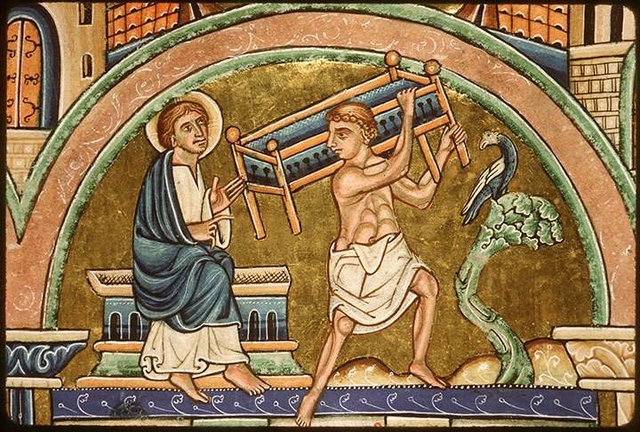 Bible - Guérison du paralytique de Capharnaüm