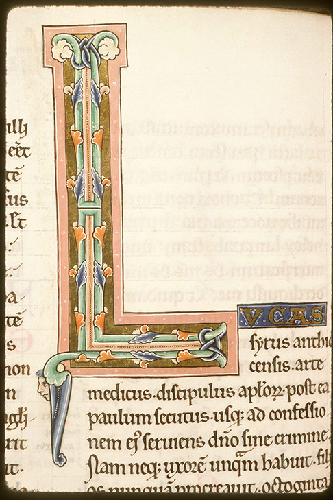 Bible - Initiale ornée