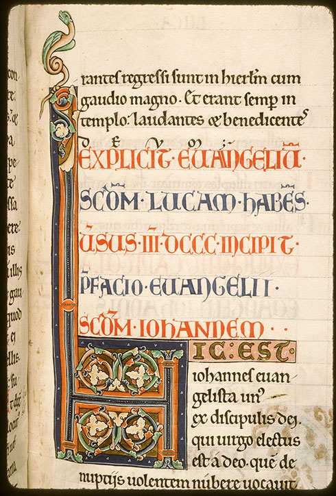 Bible - Initiale ornée