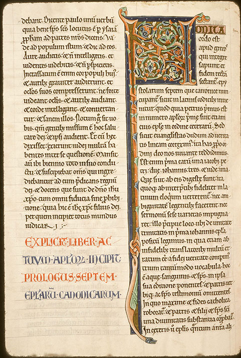 Bible - Initiale ornée