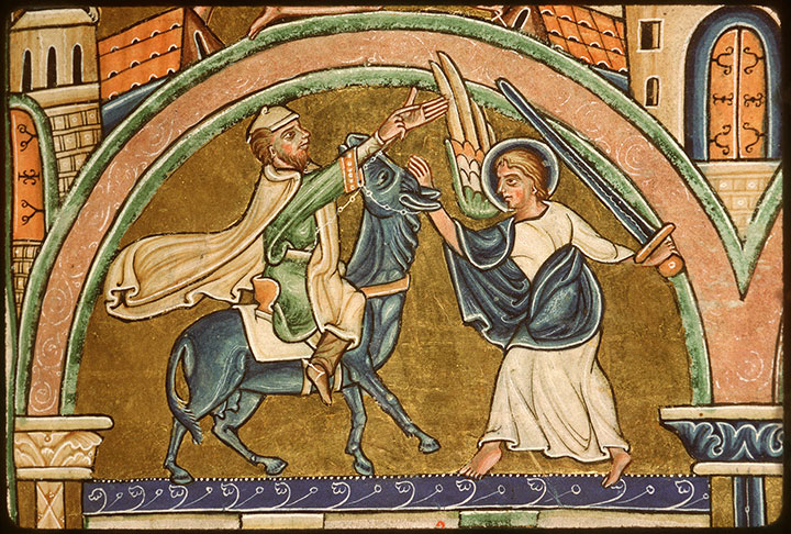 Bible - Balaam arrêté par l'ange
