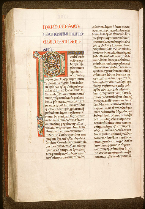 Bible - Initiale ornée_1