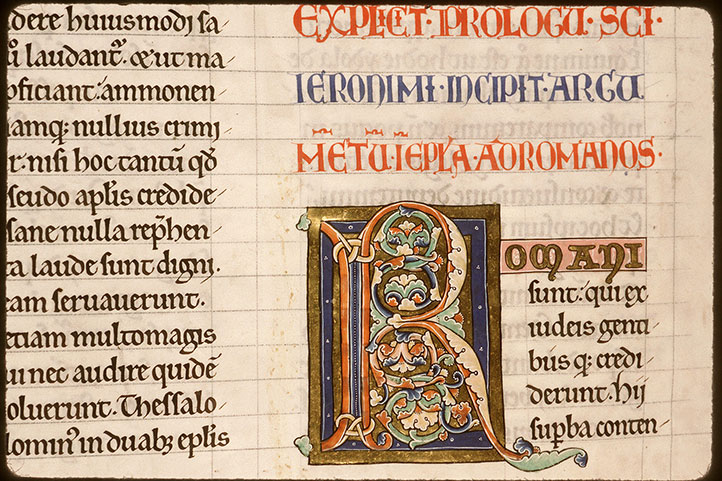 Bible - Initiale ornée
