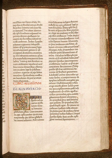 Bible - Initiale ornée_1