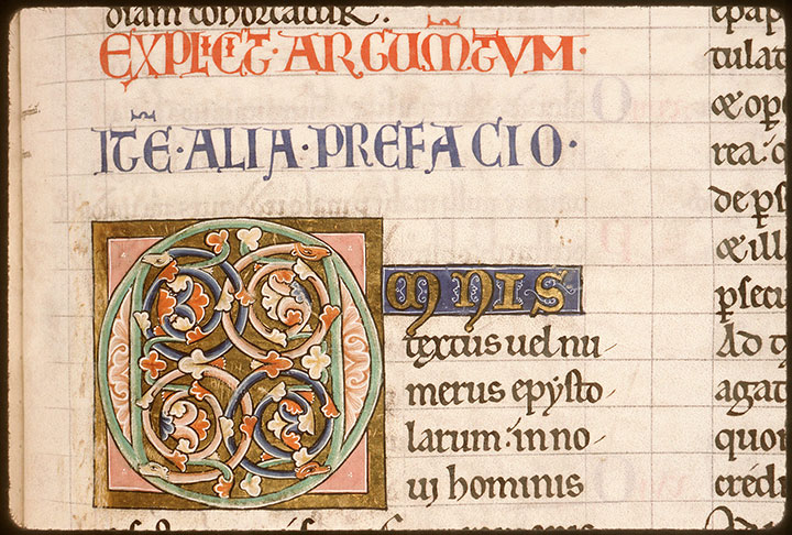 Bible - Initiale ornée