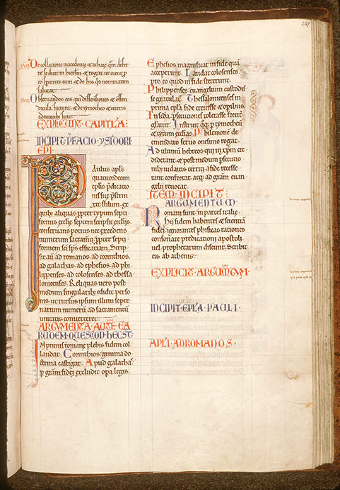 Bible - Initiale ornée_1