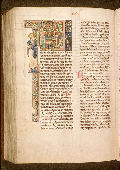 Bible - Saint Paul s'adressant aux Romains_3