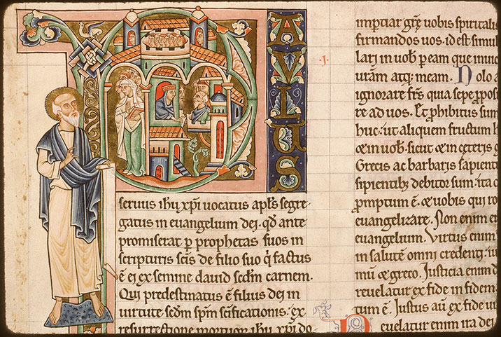 Bible - Saint Paul s'adressant aux Romains