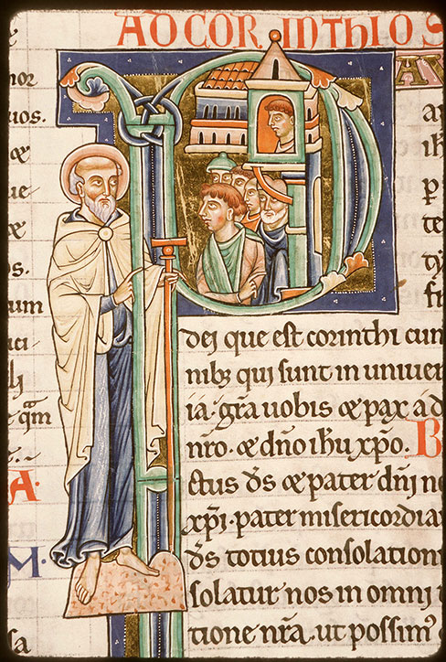 Bible - Saint Paul s'adressant aux Corinthiens