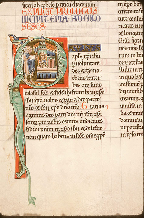 Bible - Saint Paul s'adressant aux Colossiens_1