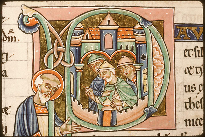 Bible - Saint Paul s'adressant aux Thessaloniciens_1