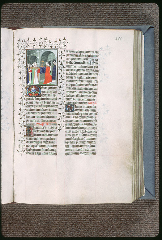 Bréviaire à l'usage de Paris - Ange musicien_1