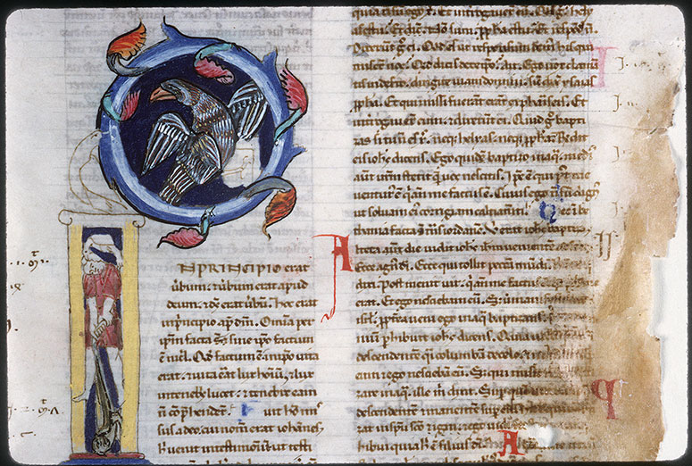 Bible (partie de) - Aigle de saint Jean