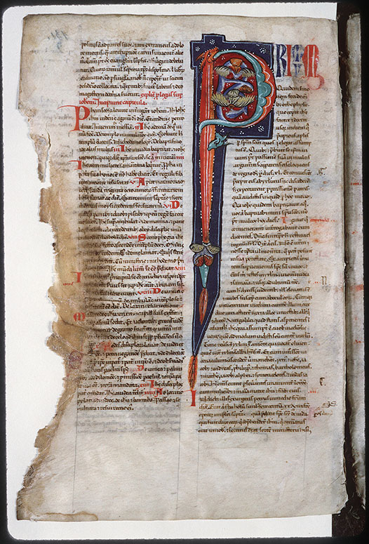 Bible (partie de) - Initiale ornée