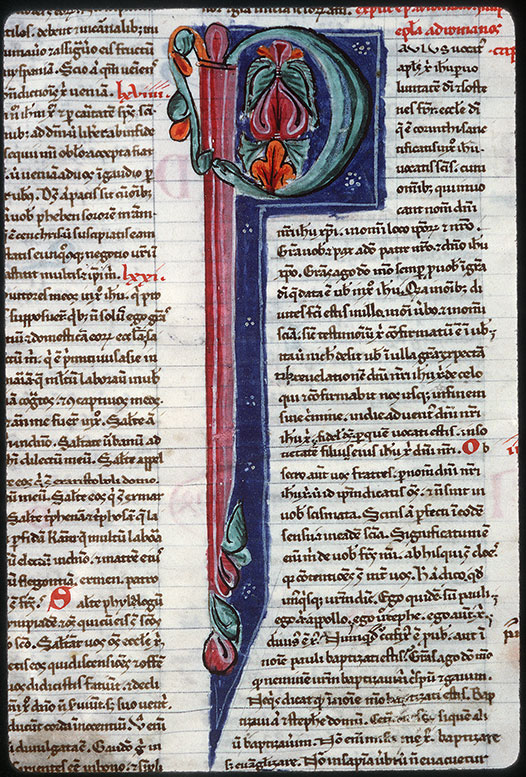 Bible (partie de) - Initiale ornée