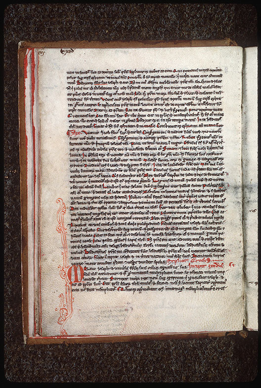 Bible (partie de) - Initiale filigranée