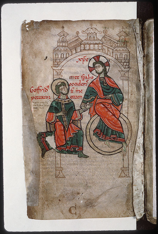Opera - Geoffroy de Vendôme et le Christ