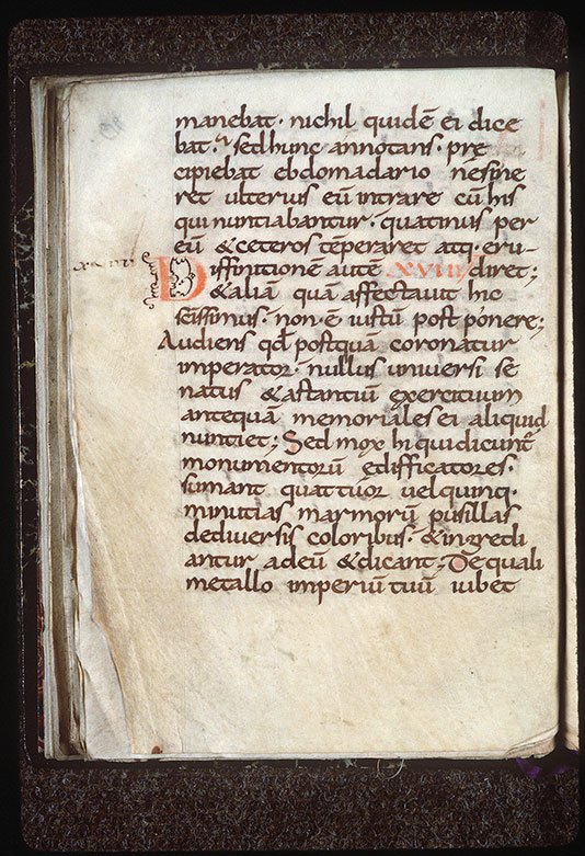 Vita s. Johannis Eleemosynarii - Initiale filigranée