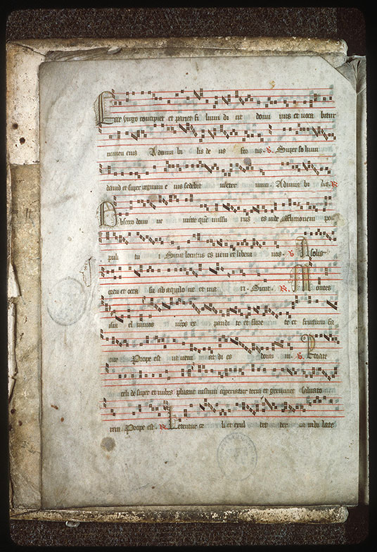 Antiphonaire - Evêque/Poisson/Têtes d'hommes_2