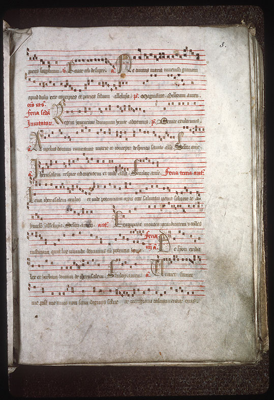 Antiphonaire - Têtes d'hommes