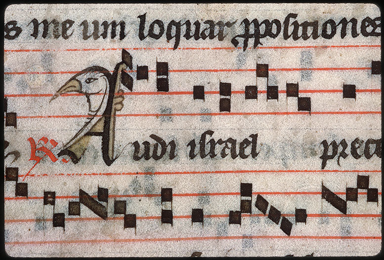 Antiphonaire - Initiale juridique