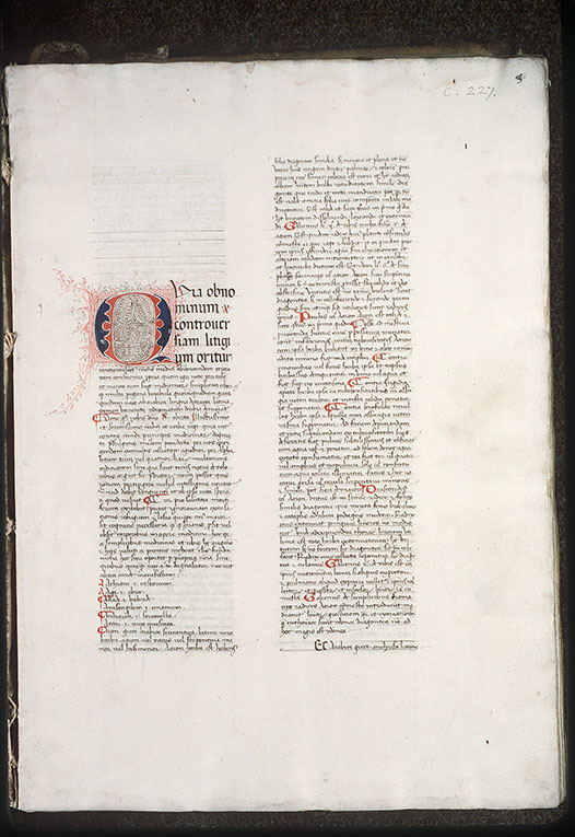 Medicinalis pandecta - Initiale filigranée_1