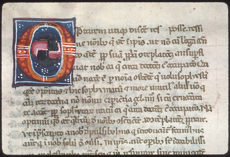 Opuscula - Initiale ornée
