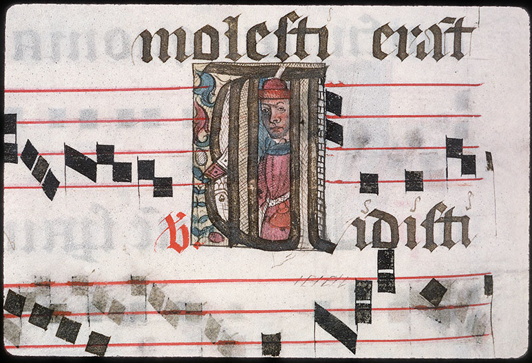 Graduel à l'usage de l'abbaye de la Trinité de Vendôme (?) - Homme