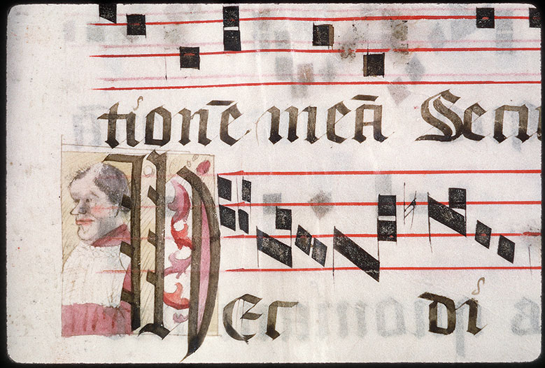 Graduel à l'usage de l'abbaye de la Trinité de Vendôme (?) - Clerc
