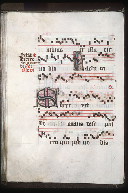 Graduel à l'usage de l'abbaye de la Trinité de Vendôme (?) - Hybride anthropomorphe_1
