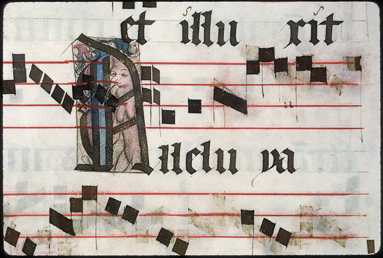 Graduel à l'usage de l'abbaye de la Trinité de Vendôme (?) - Hybride anthropomorphe