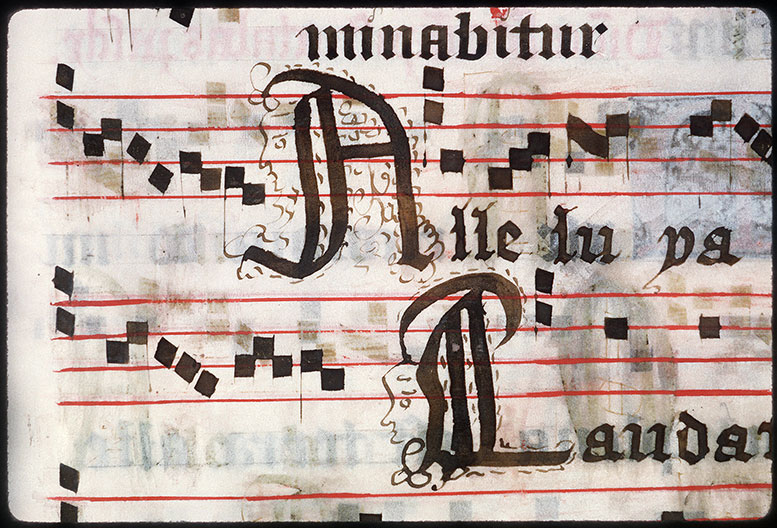 Graduel à l'usage de l'abbaye de la Trinité de Vendôme (?) - Têtes
