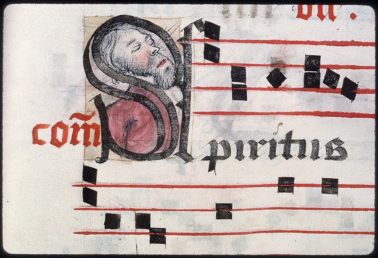 Graduel à l'usage de l'abbaye de la Trinité de Vendôme (?) - Christ mort