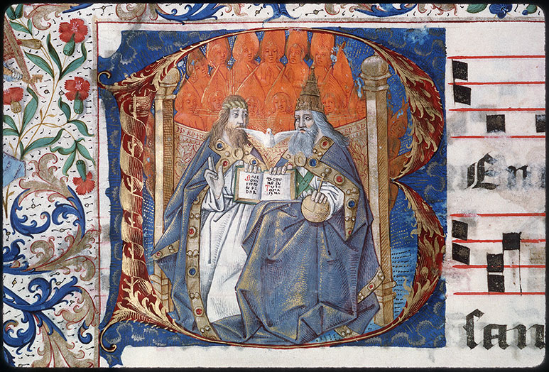 Graduel à l'usage de l'abbaye de la Trinité de Vendôme (?) - Trinité